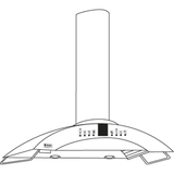 Monogram 36" Wall-Mounted Hood