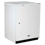24-In General Purpose Refrigerator Freezer with Door Style - White