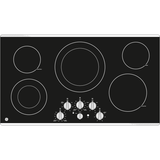 GE® 36" Built-In Knob Control Electric Cooktop