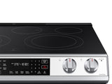 Bespoke 6.3 cu. ft. Smart Slide-in Electric Range with Air Fry & Convection in White Glass
