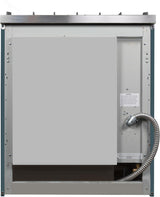 Majestic II 30 Inch Dual Fuel Liquid Propane Freestanding Range in Blue Grey with Copper Trim