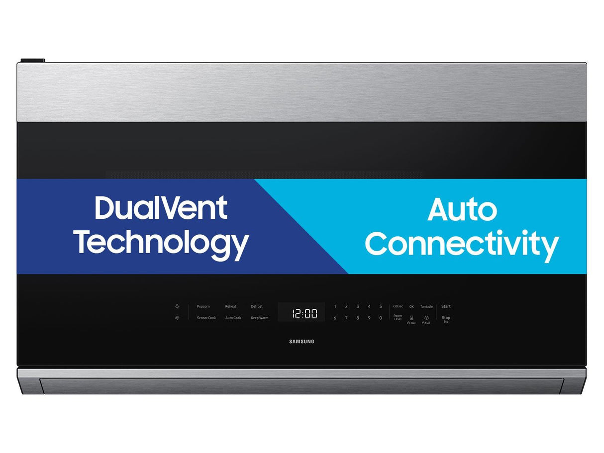 Bespoke Over-the-Range Microwave DualVent Technology  Auto Connectivity  500 CFM
