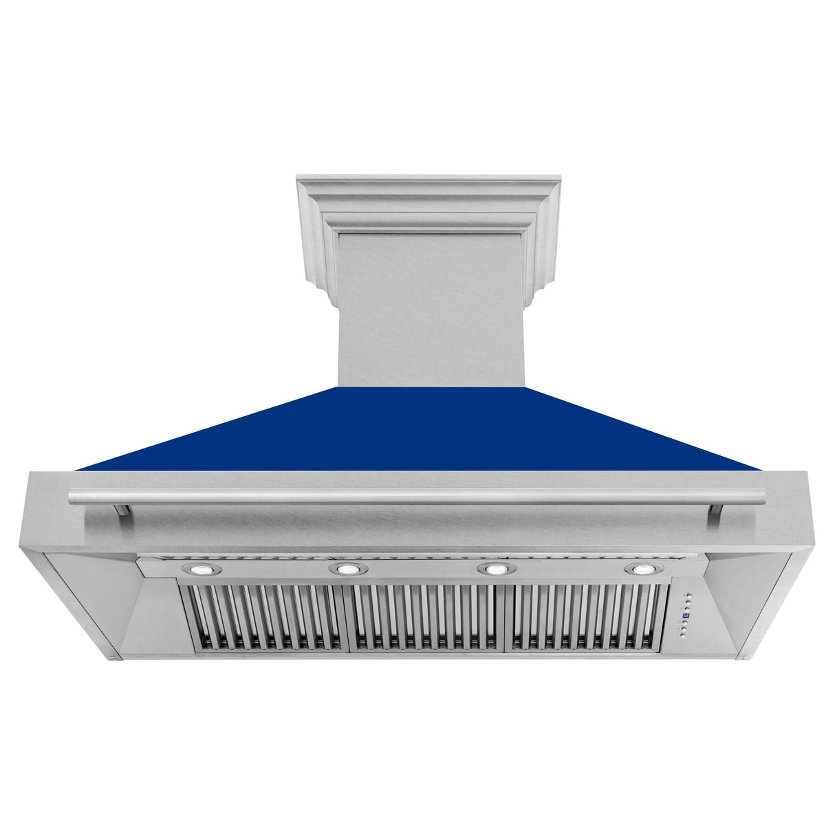 ZLINE 48 in. DuraSnow Stainless Steel Range Hood with Colored Shell Options (8654SNX-48) [Color: Range Hoods]