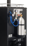 Danby 5.4 cu. ft. Dual-Tap Keg Cooler in Stainless Steel Look