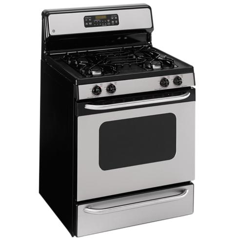 GE® 30" Free-Standing Gas Range with Warming Drawer