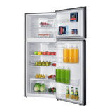 Verona VEFTF2817RSL 28 inch Top Freezer Refrigerator with 17.6 cu. ft. Total Capacity, Reversible Doors, Recessed Handle, Energy Star (Stainless Steel Look)
