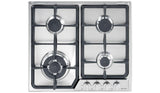 Stainless Steel 24" Gas 4 - Burner Deluxe Front Control