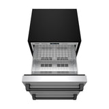 24 Inch Undercounter Built-in or Freestanding Drawer Refrigerator - Stainless Steel/black  Gordon Ramsay Series
