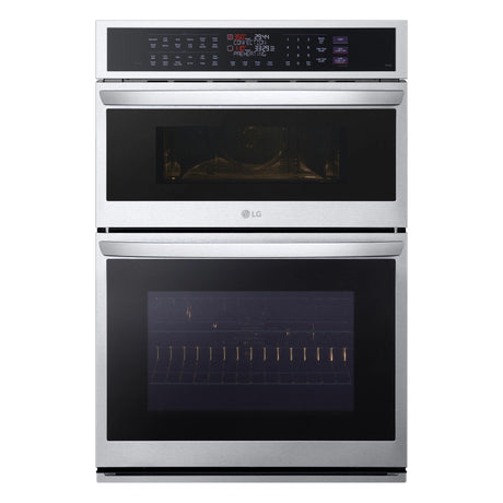 1.7/4.7 cu. ft. Smart Combination Wall Oven with InstaView®, True Convection, Air Fry, and Steam Sous Vide