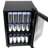 Danby 2.6 cu. ft. Free-Standing Beverage Center in Stainless Steel