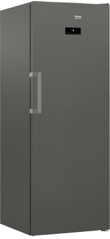 28" Manhattan Grey Upright Freezer
