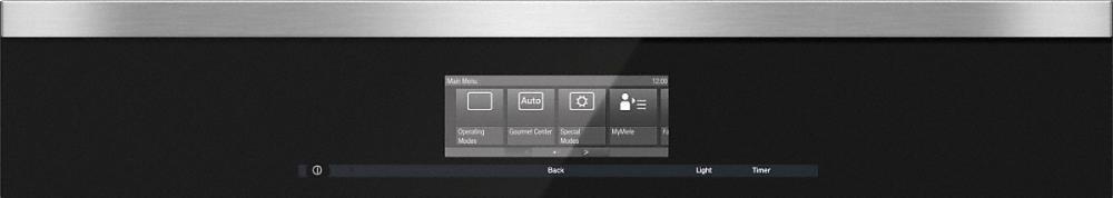 H 6880 BP 30 Inch Convection Oven - The multi-talented Miele for the highest demands.