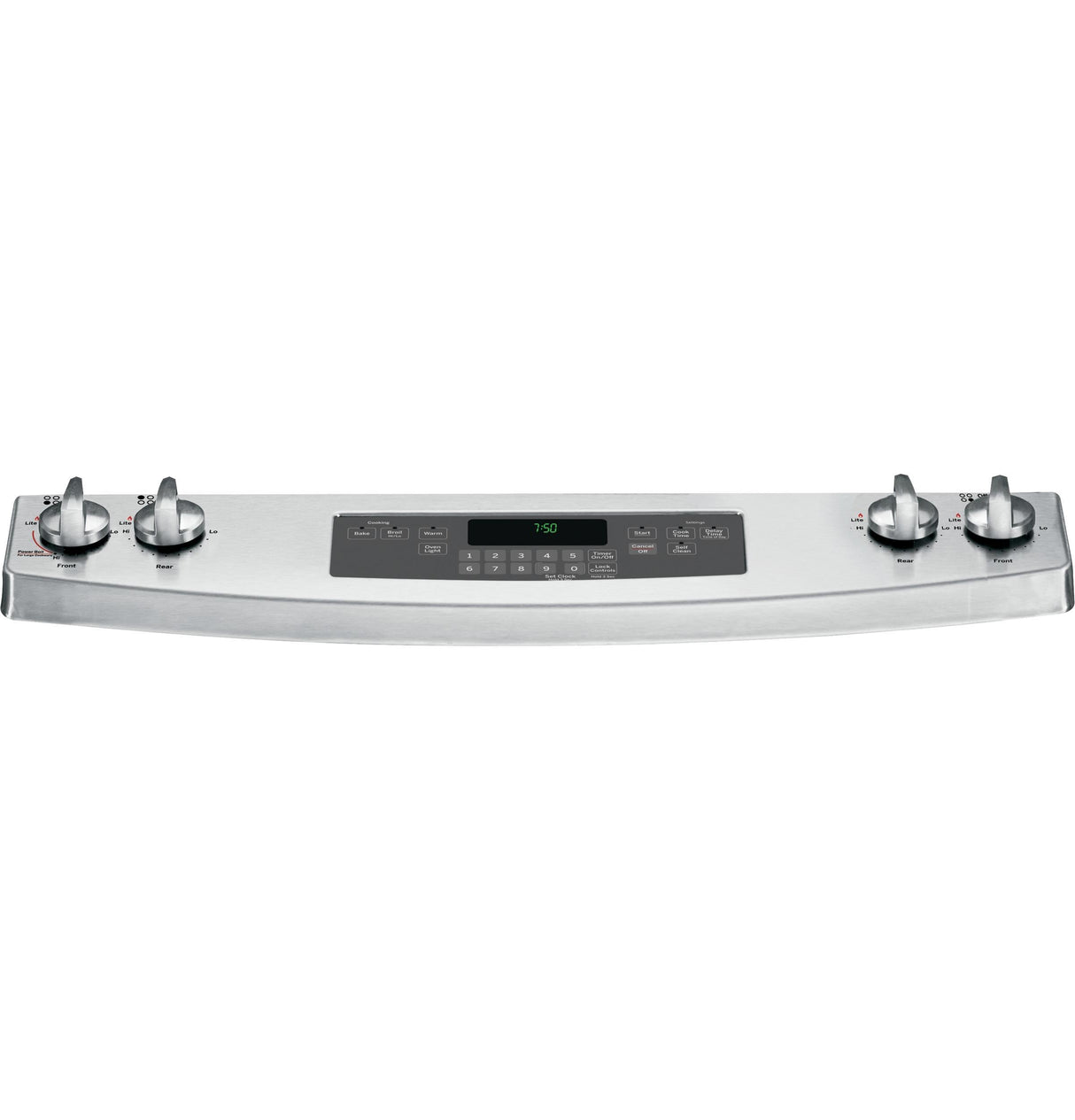 GE® 30" Slide-In Front Control Gas Range
