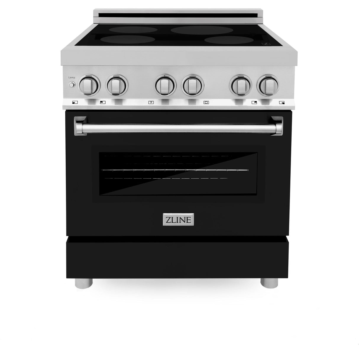 ZLINE 30" 4.0 cu. ft. Induction Range with a 4 Element Stove and Electric Oven in Stainless Steel (RAIND-30) [Color: DuraSnow®]