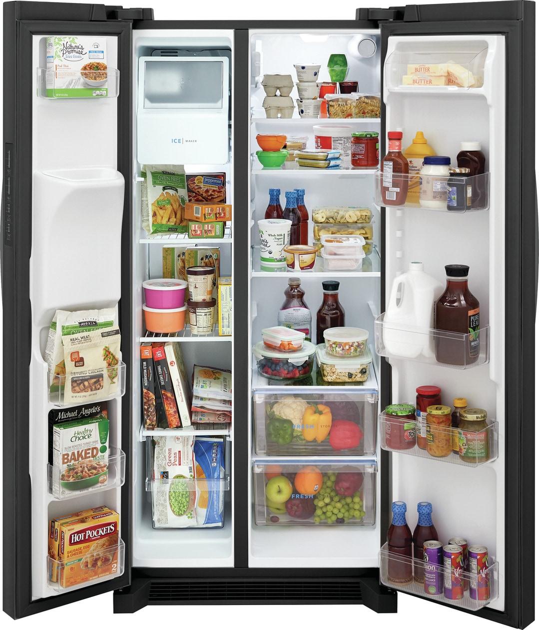 22 Cu. Ft. 33" Standard Depth Side by Side Refrigerator