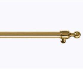 Brass Upper Hand Rail for 48" Range (Factory Installed only if Ordered at the Same Time as the Range)
