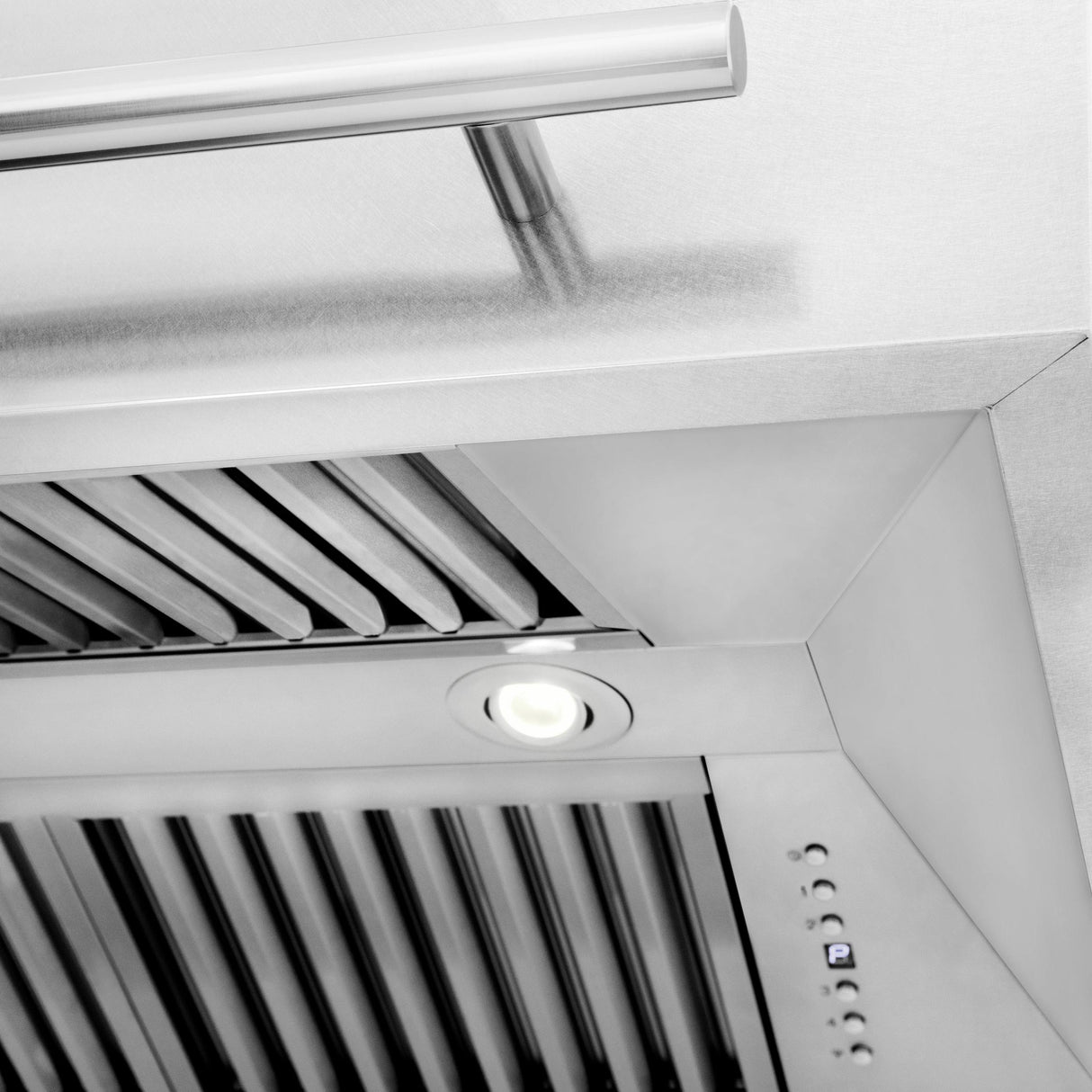 ZLINE 48 in. DuraSnow Stainless Steel Range Hood with Colored Shell Options (8654SNX-48) [Color: Blue Matte]