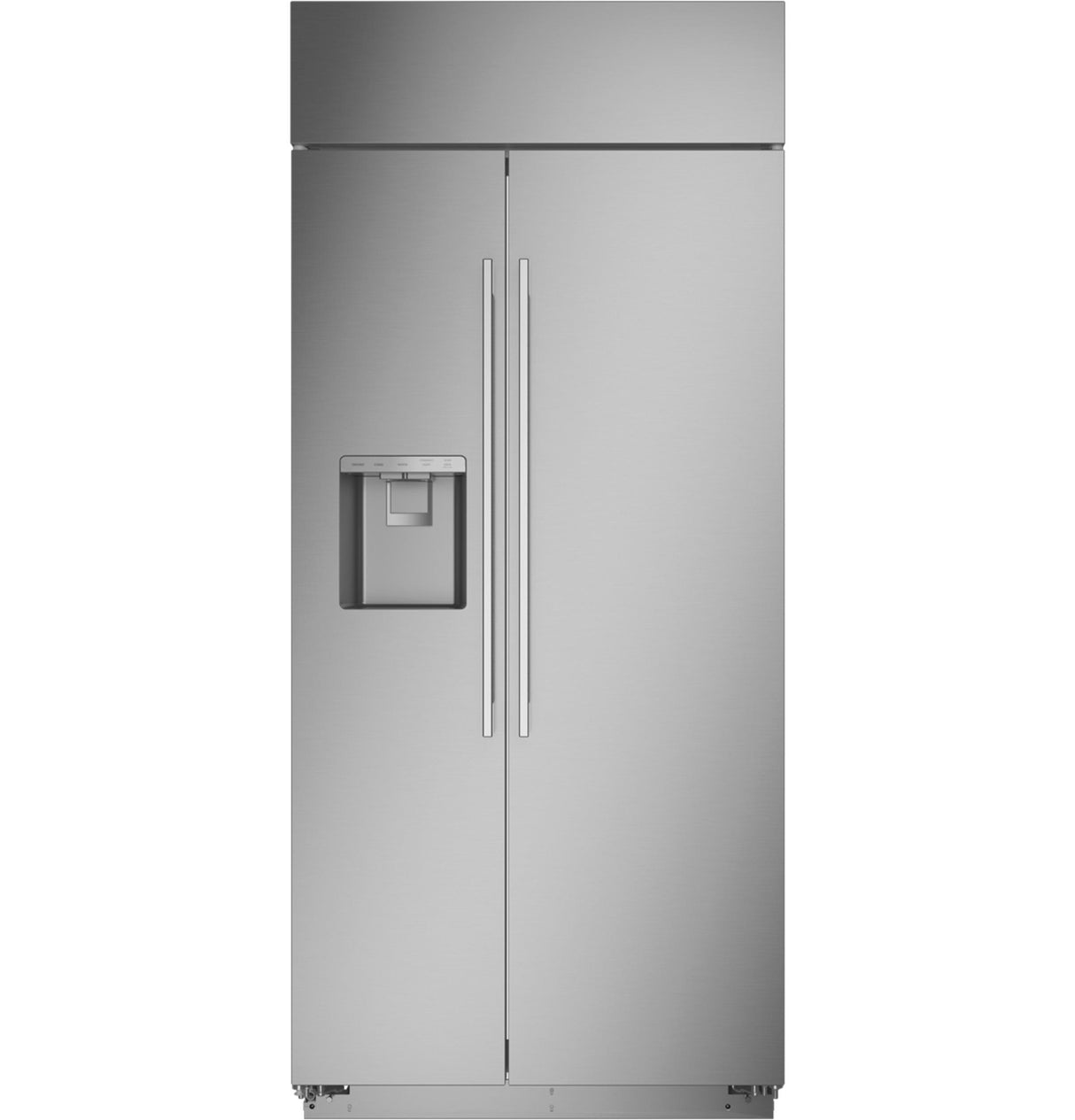 Monogram 36" Smart Built-In Side-by-Side Refrigerator with Dispenser