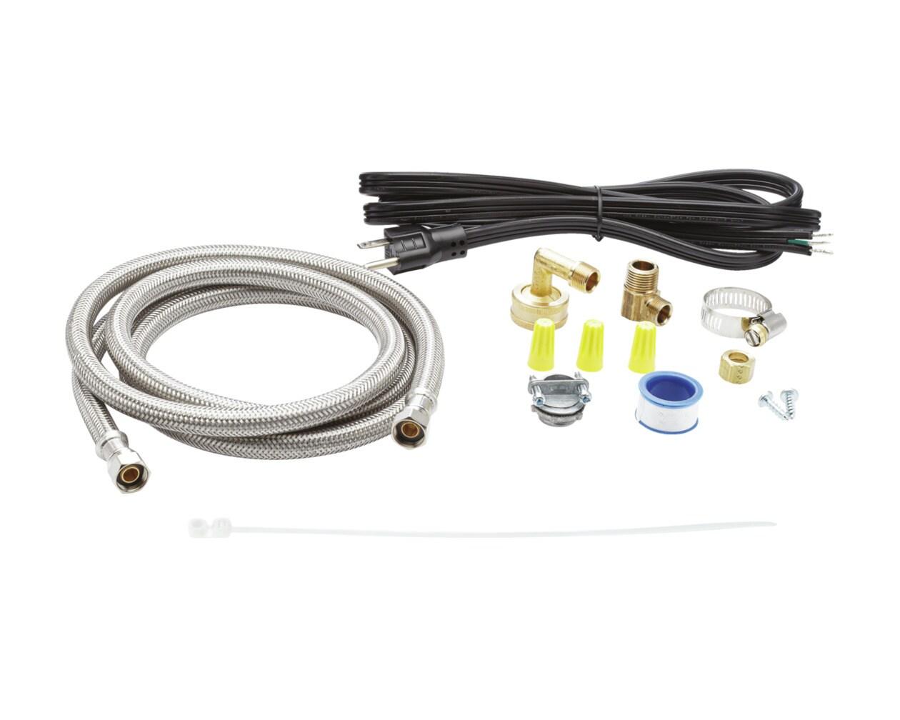 Dishwasher Installation Kit with 6' Stainless Steel Cord