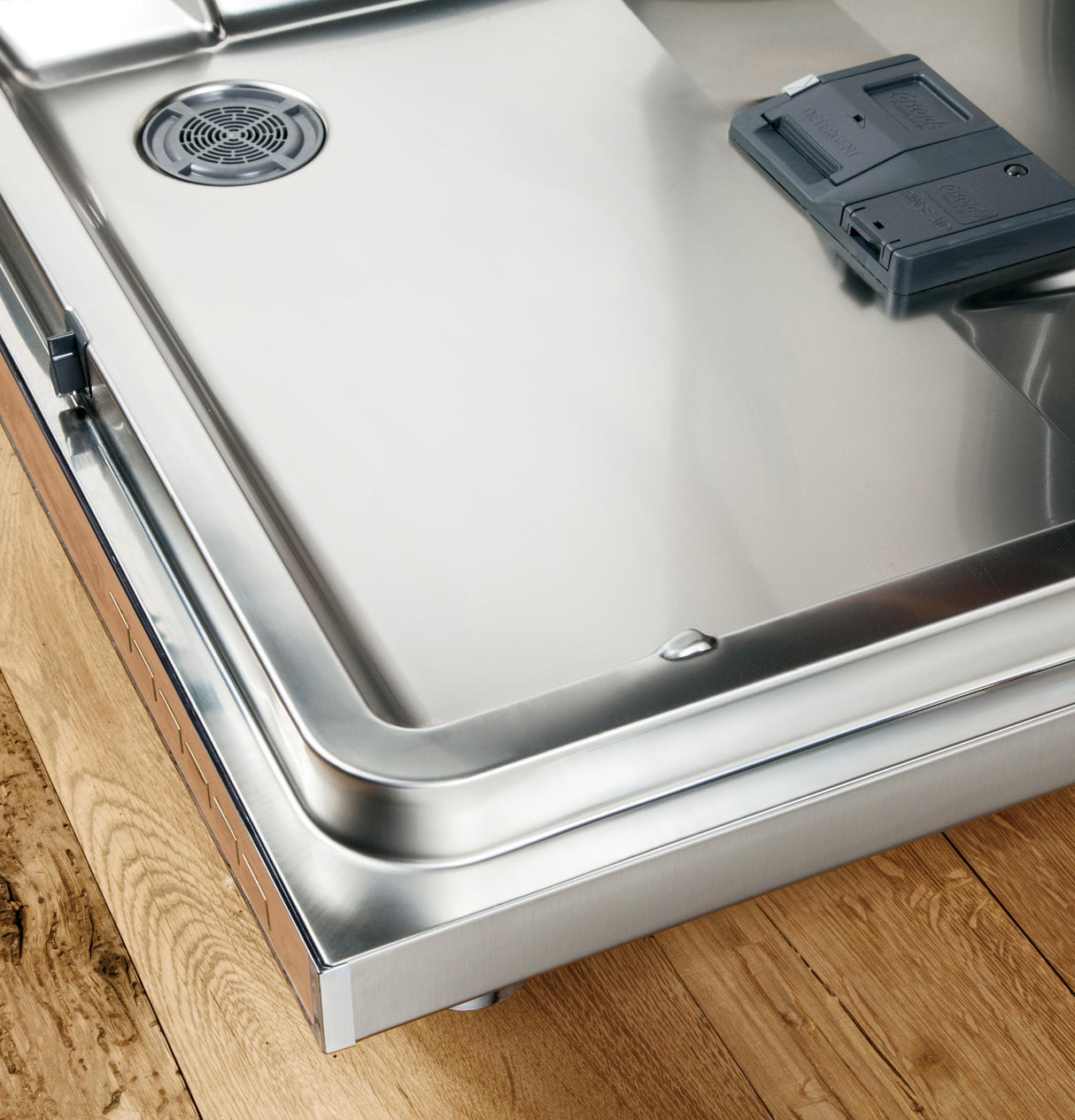 GE® Stainless Steel Interior Dishwasher with Hidden Controls