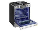 LG SIGNATURE 6.3 cu. ft. Single Oven Gas Slide-in Range with Dynamic Probake Convection® , Air Fry, Air Sous Vide, Roast, and Pizza mode