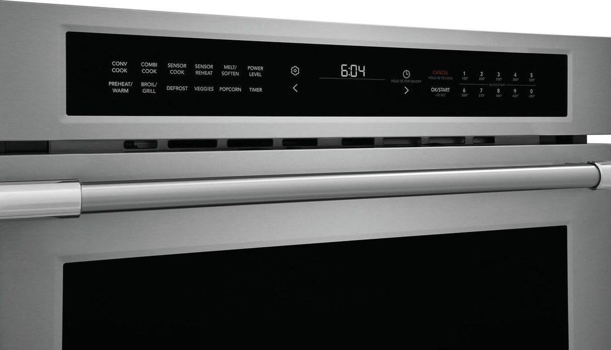 30" Built-In Convection Microwave Oven with Drop-Down Door