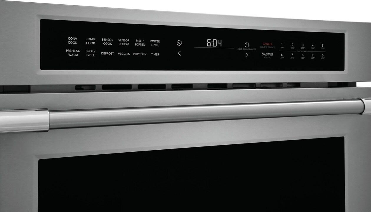 30" Built-In Convection Microwave Oven with Drop-Down Door