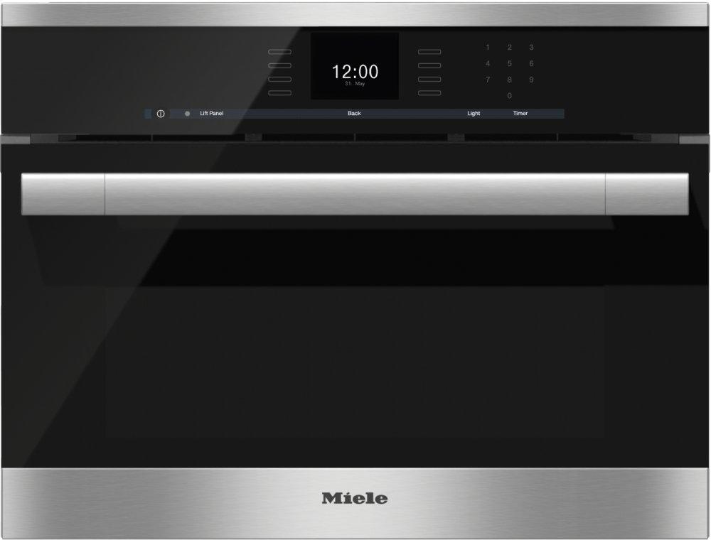 DGC 6500-1 - Steam oven with full-fledged oven function and XL cavity combines two cooking techniques - steam and convection.
