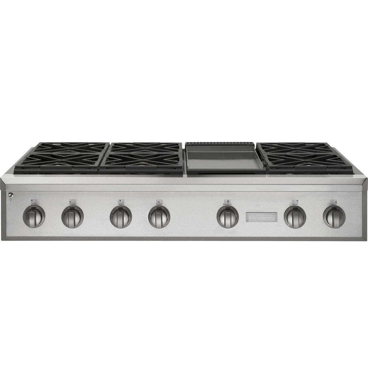 Monogram 48" Professional Gas Rangetop with 6 Burners and Griddle (Natural Gas)