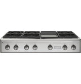 Monogram 48" Professional Gas Rangetop with 6 Burners and Griddle (Natural Gas)