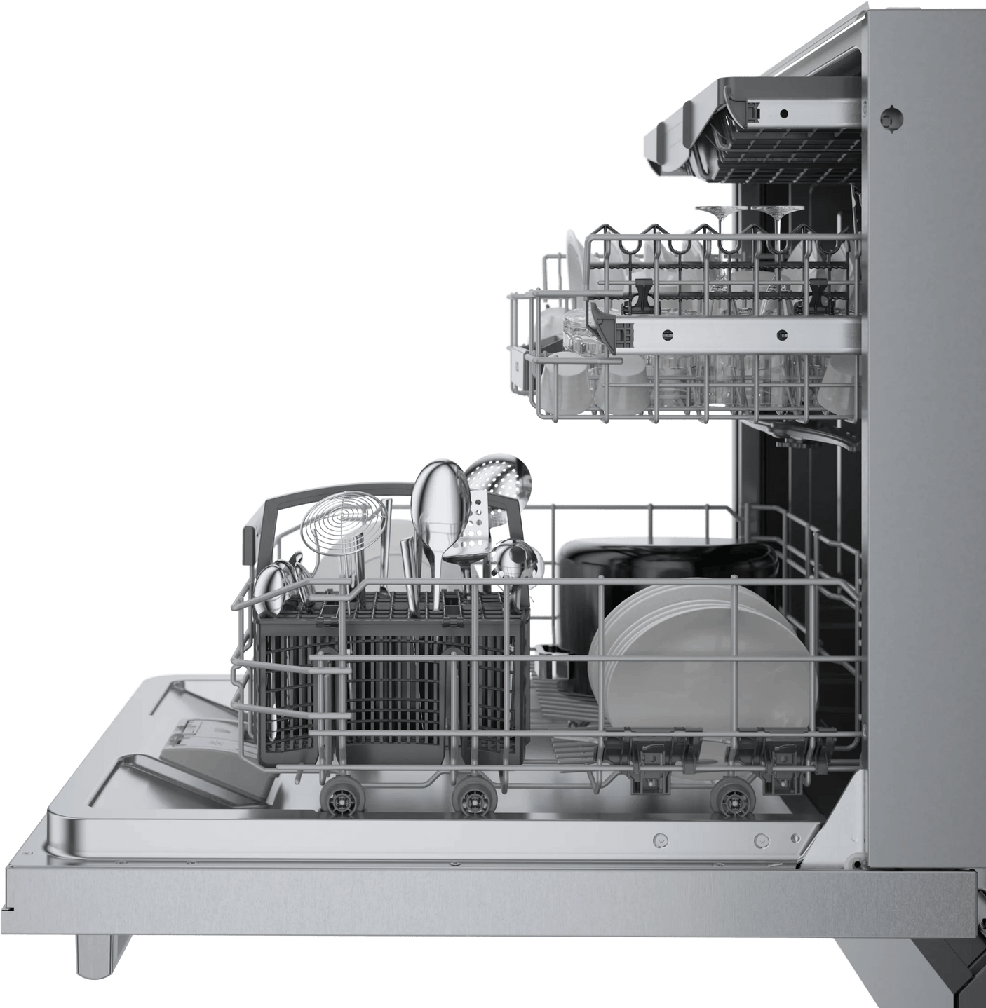 800 Series Dishwasher 24" Stainless steel