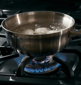 GE Profile™ Series 30" Dual-Fuel Free-Standing Range with Warming Drawer