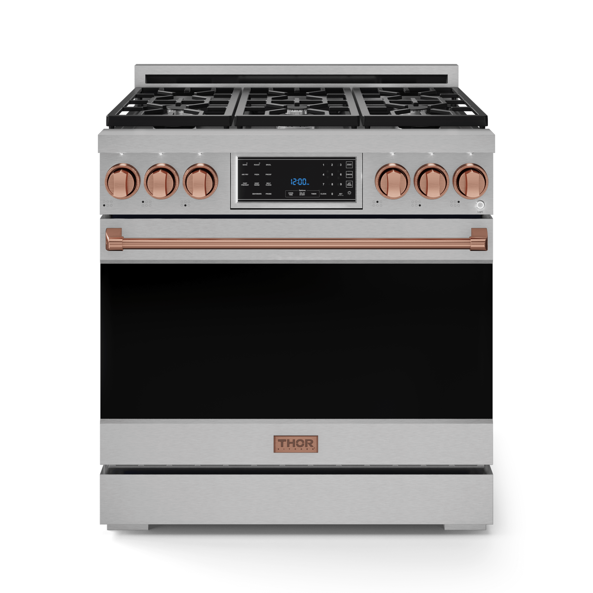 36 Inch Professional Lp Range With Tilt Panel Touch Control In Stainless Steel/rose Gold  Gordon Ramsay Series