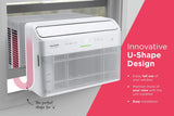 10,000 BTU U-Shape Window Room Air Conditioner with Inverter and Wi-Fi (Energy Star)