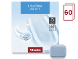 UltraTabs All in 1, 60 tabs - for best cleaning results in Miele dishwashers.