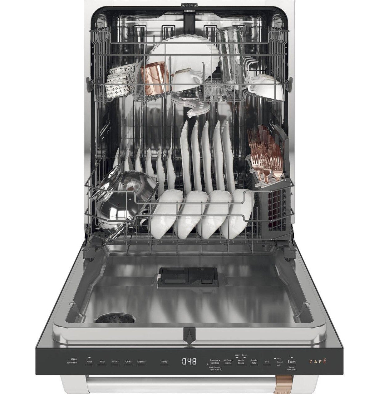 Café™ Stainless Steel Interior Dishwasher with Sanitization and Ultra Dry