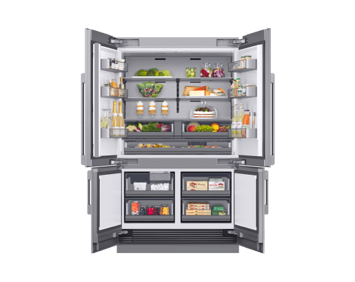 48 Inch French Door Refrigerator, Panel Ready