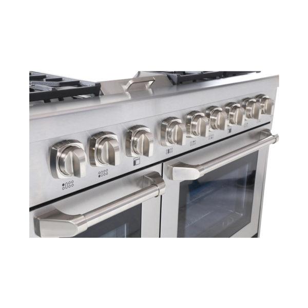 48 Inch Professional Dual Fuel Range In Stainless Steel