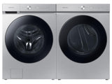 Bespoke 7.6 cu. ft. Ultra Capacity Electric Dryer with Super Speed Dry and AI Smart Dial in Silver Steel