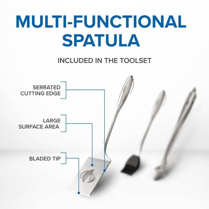 Stainless Steel 3 Piece Toolset