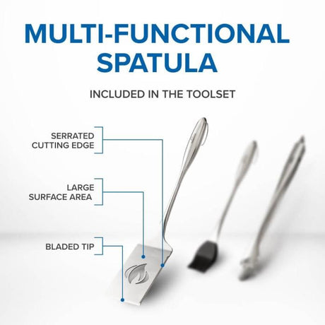 Stainless Steel 3 Piece Toolset