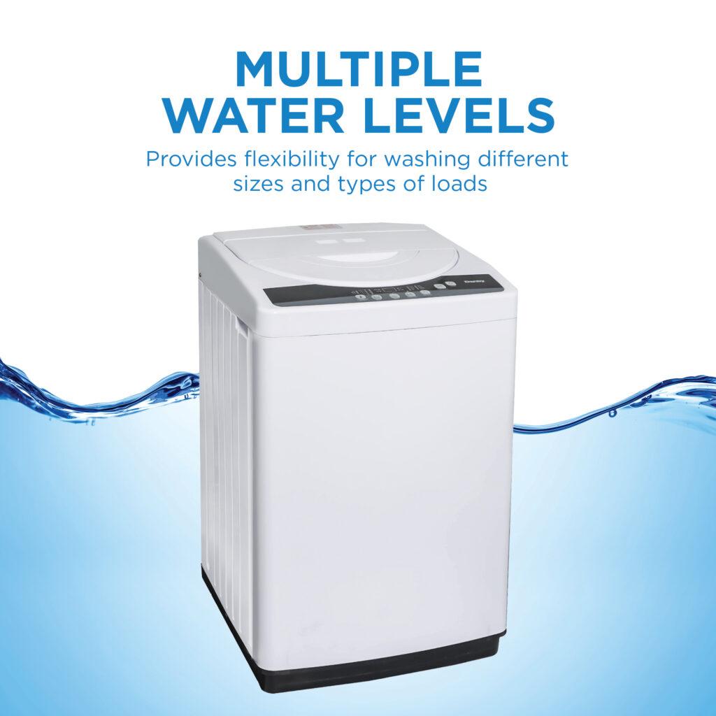 Danby 1.8 cu. ft. Compact Top Load Washing Machine in White