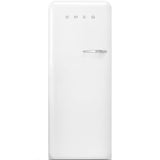 Approx 24" 50'S Style Refrigerator with ice compartment, White, Left hand hinge