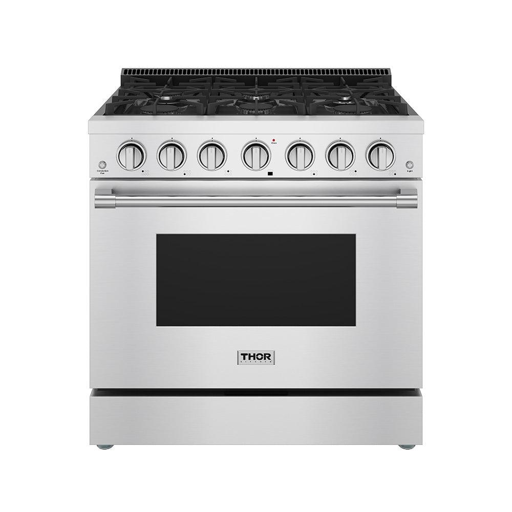 36 Inch S Series Professional Freestanding Gas Range