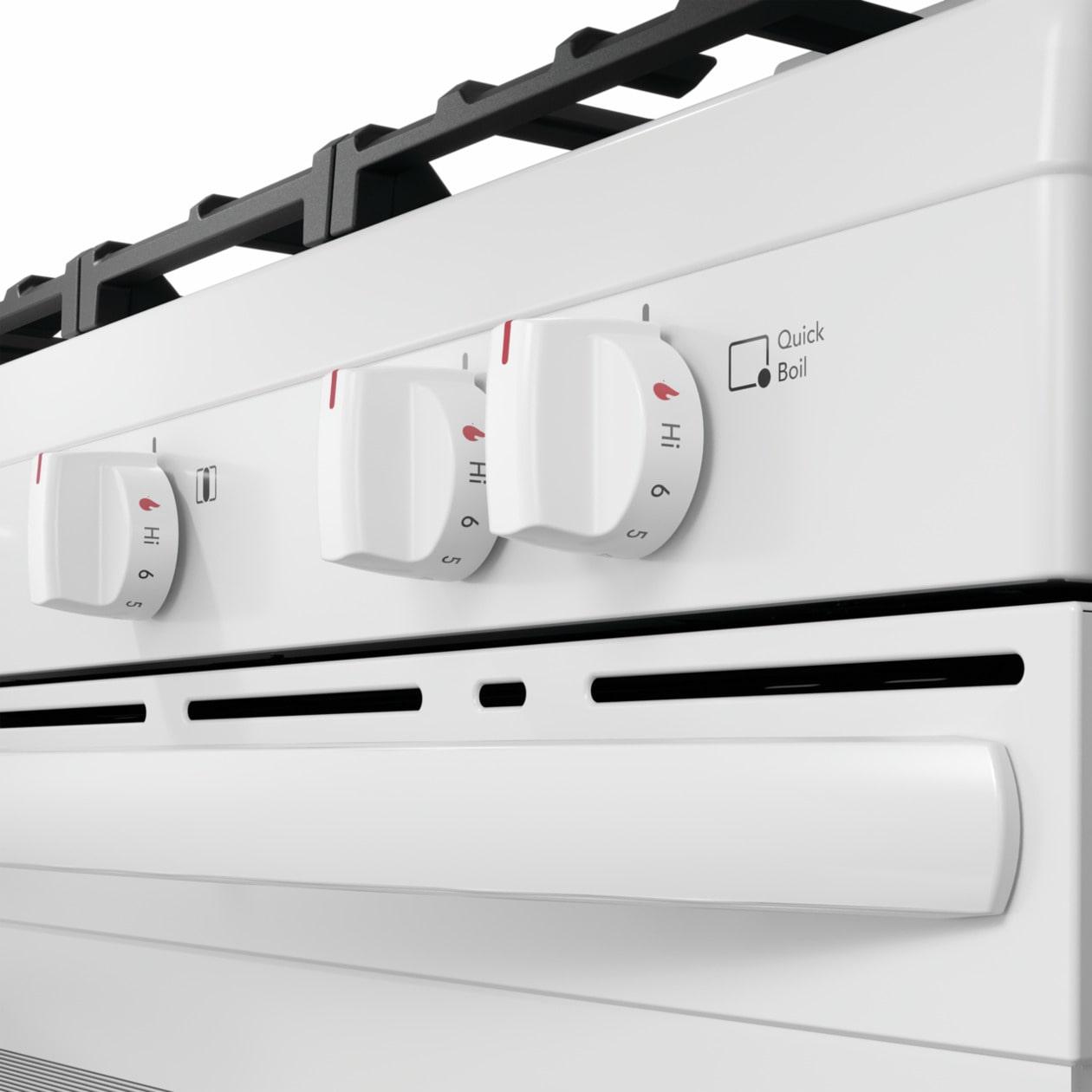 30" Gas Range with Quick Boil