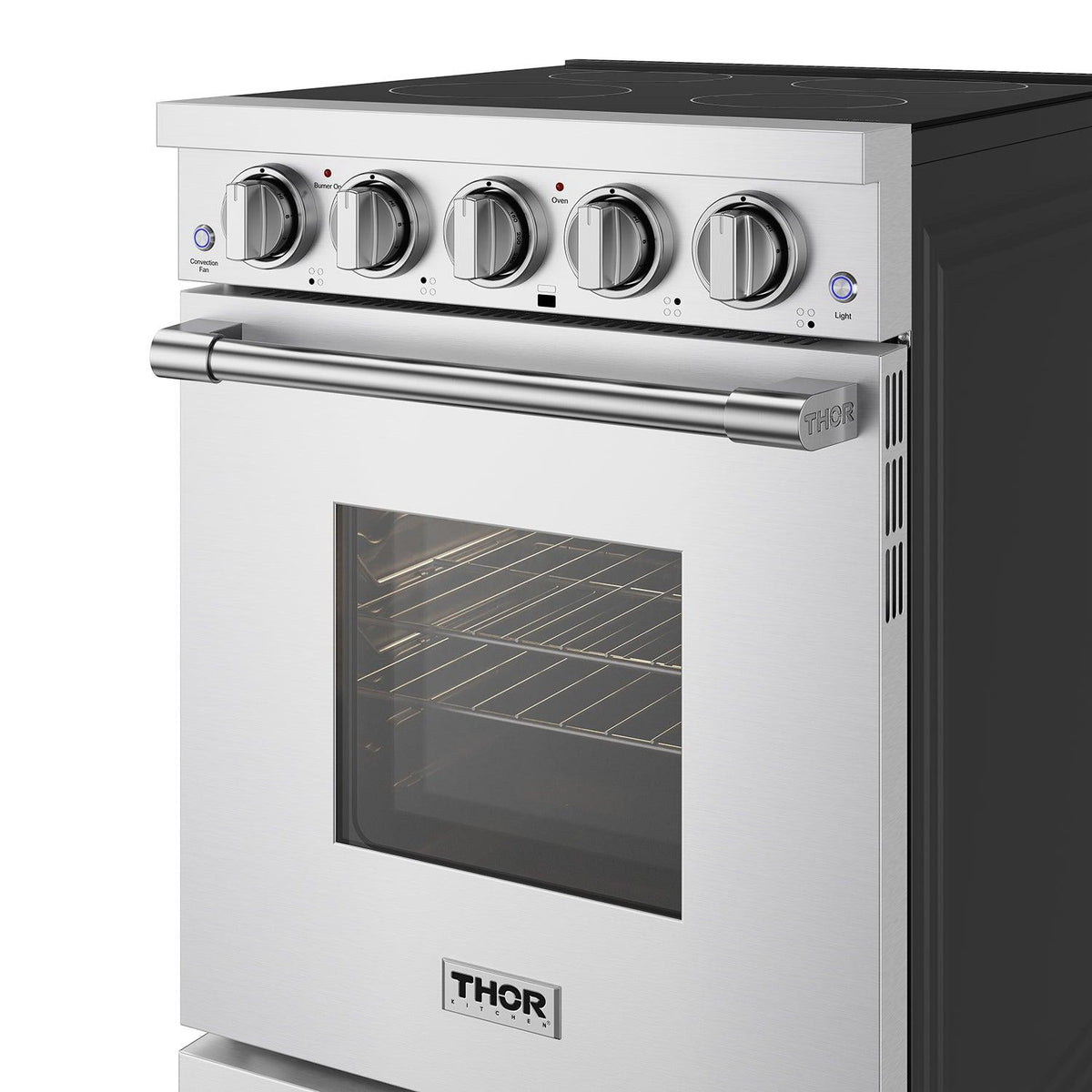 24 Inch S Series Professional Electric Range - Stainless Steel