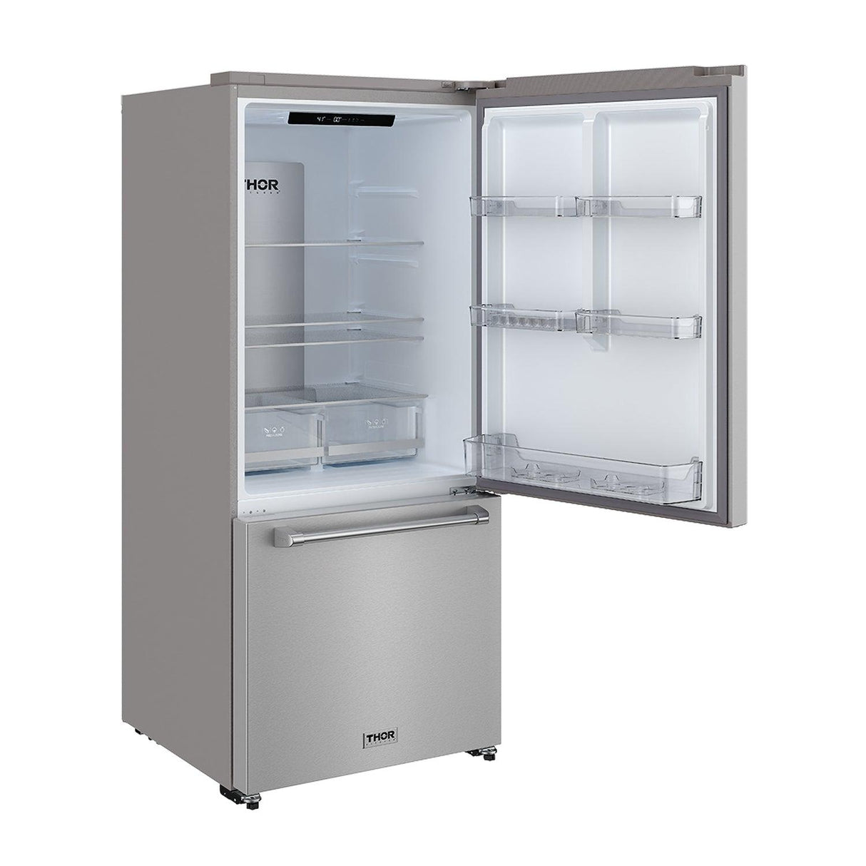 30 Inch Bottom Freezer Refrigerator In Stainless Steel