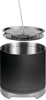 Timberwolf Smokeless Fire Pit 18-inch, Matte Black , Wood, Matte/Matt Black