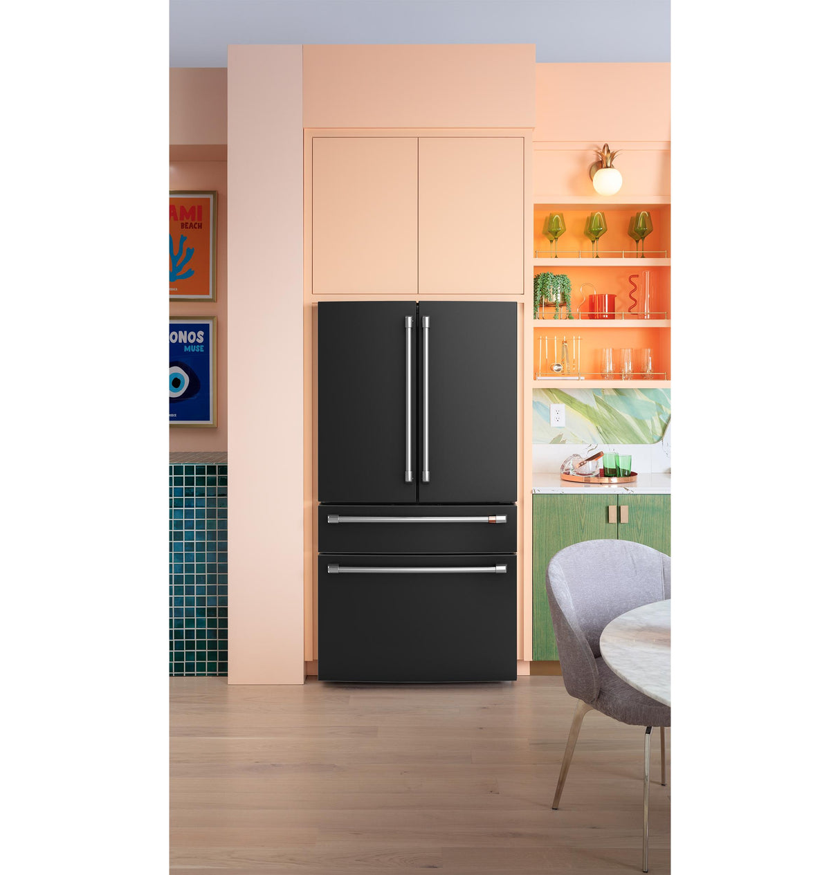 Café™ ENERGY STAR® 28.7 Cu. Ft. Smart 4-Door French-Door Refrigerator With Dual-Dispense AutoFill Pitcher