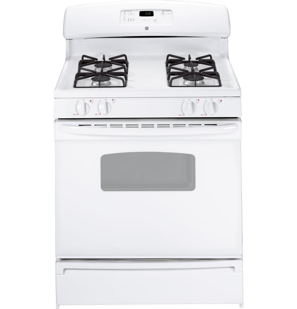 GE® 30" Free-Standing Gas Range